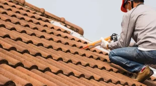 Roof leak